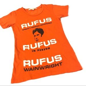 MARC JACOBS LIMITED EDITION RUFUS WAINWRIGHT TOP
